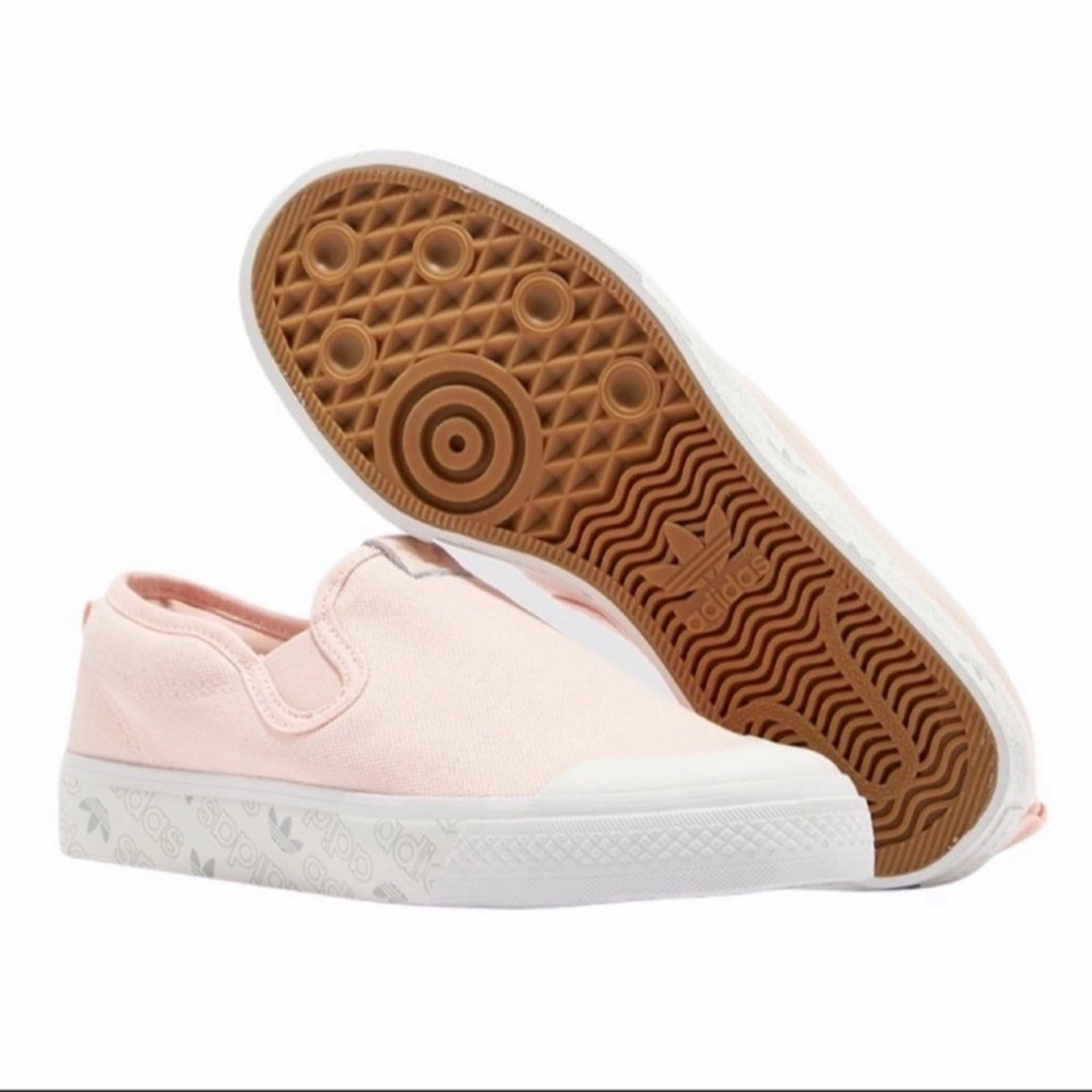 Adidas Nizza Slip-On Sneakers | Icey Pink - Picture 2 of 14